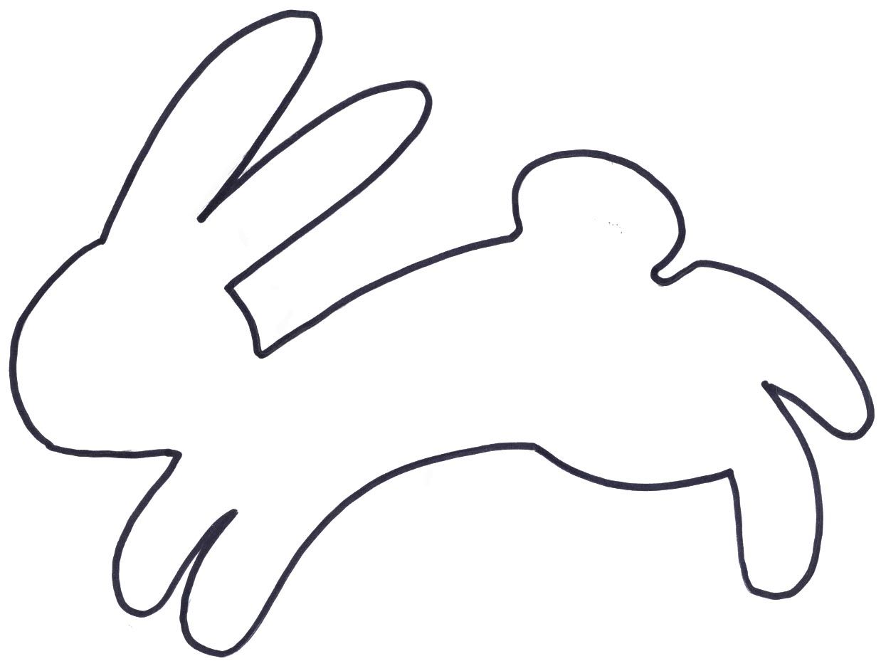 Bunny Cut Outs - ClipArt Best