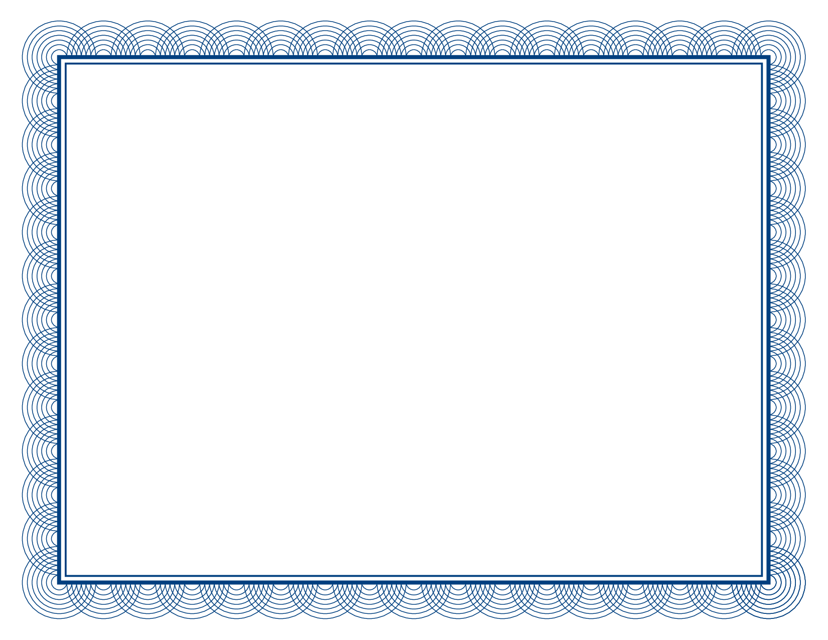 Printable Certificate Borders - Printable Blank World