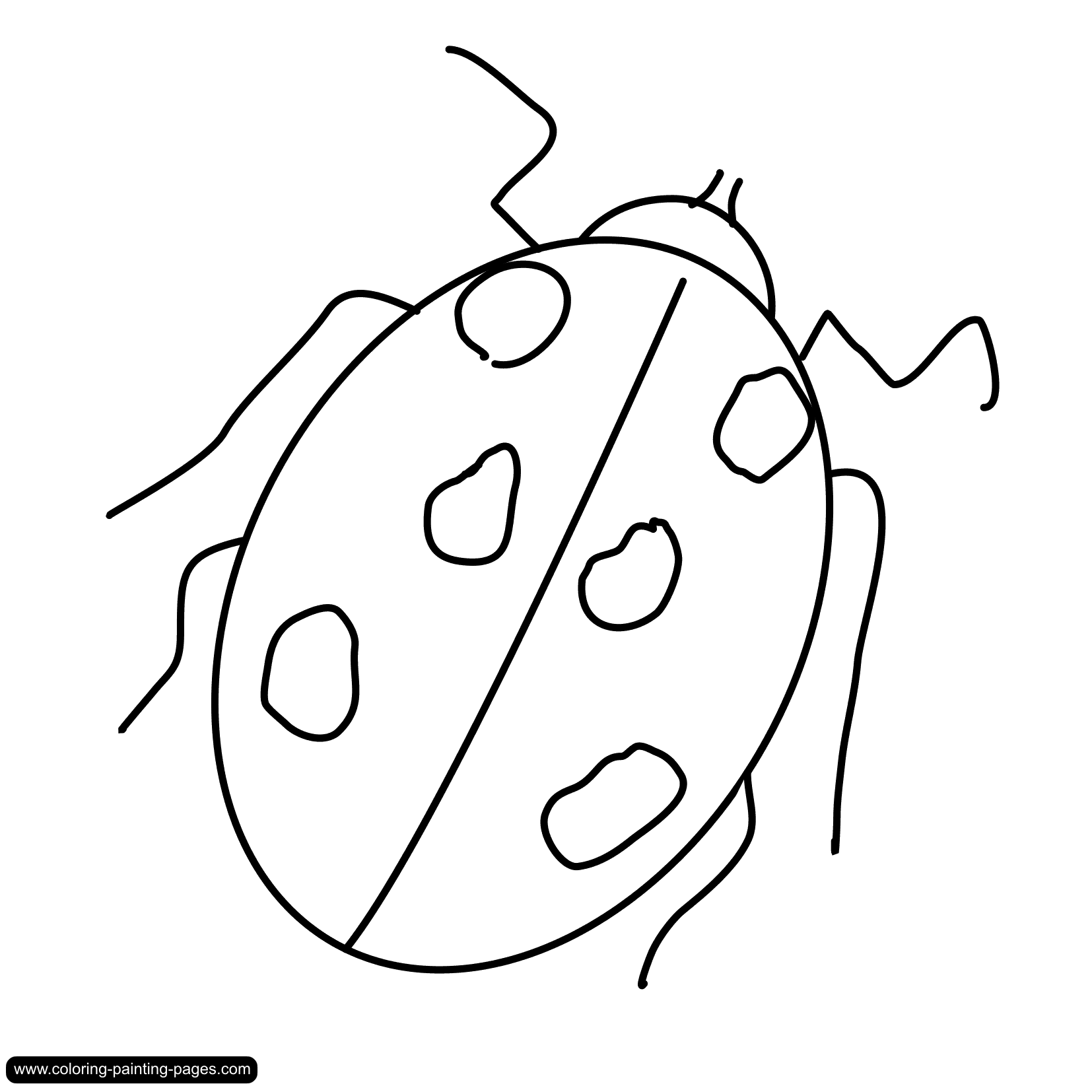 Ladybird Outline | Free Download Clip Art | Free Clip Art | on ...