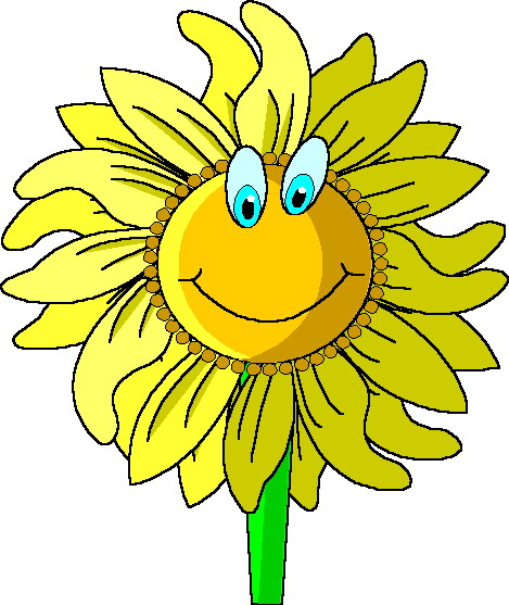 Clip Art - Clip art sunflower 064173