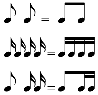 Two Eighth Notes - ClipArt Best