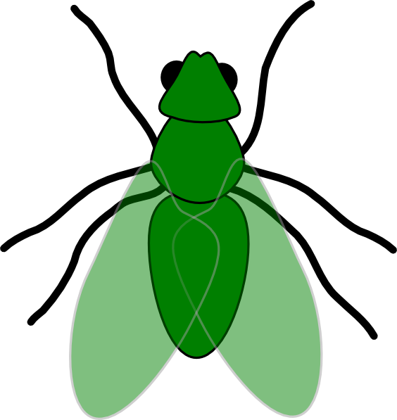 Clip Art Cartoon Fly Clipart
