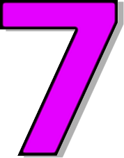 number 7 clip art – Clipart Free Download