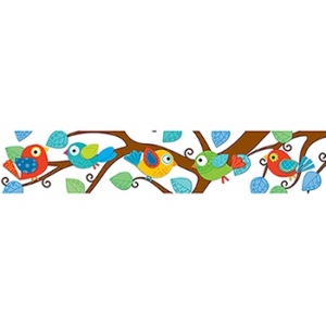 Boho Birds Border :: Borders :: Decoration :: Classroom & Office ...