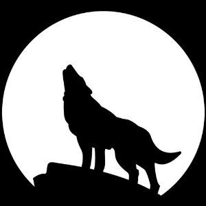 Wolf Stencil | Stencils, Cool ...