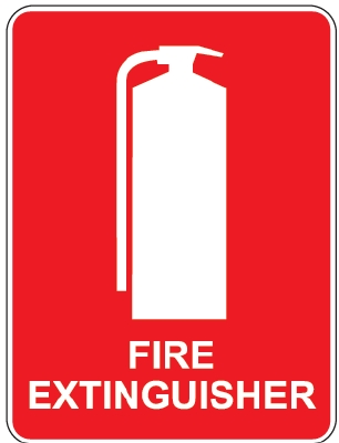 Fire Extinguisher Sign