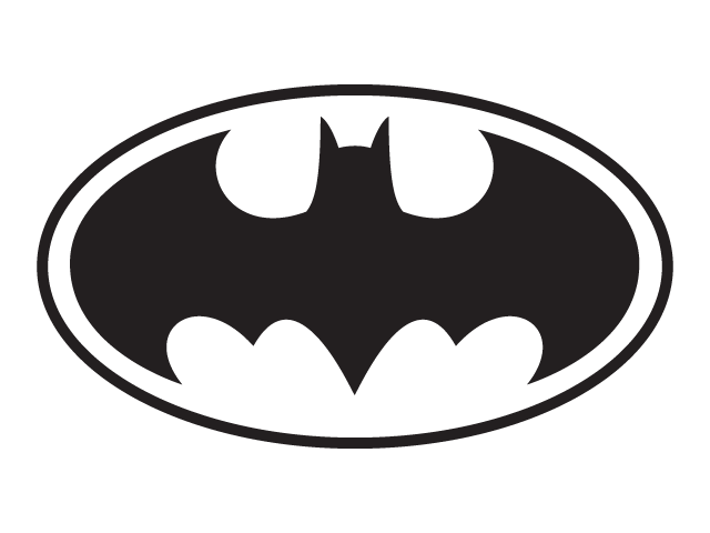 Superheroes Logos Black And White 50381 | DFILES