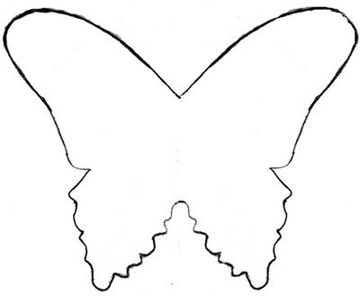 Free Butterfly Templates. shawkl. sample butterfly template free ...