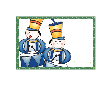 Twelfth Day Of Christmas Clip Art, Vector Images &amp; Illustrations ...