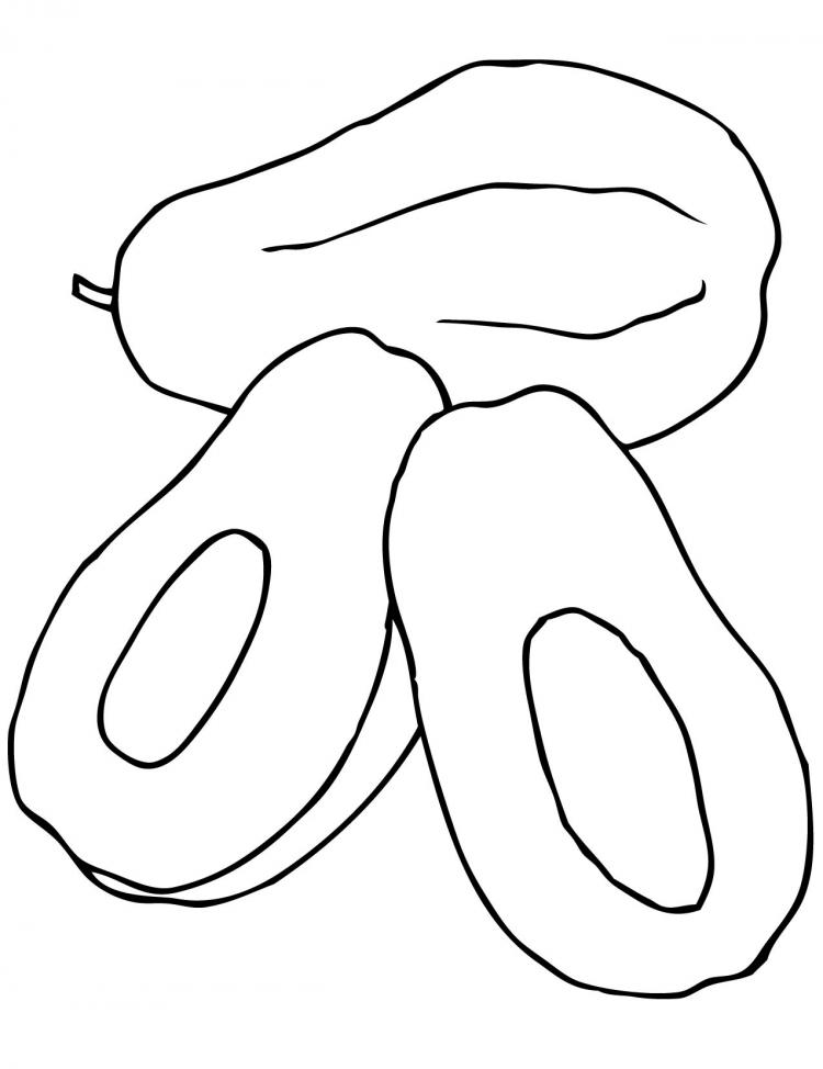 Fruits Coloring Pages, Sheets, and Printables