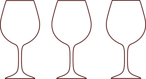 44+ Wine Glass Outline Clip Art