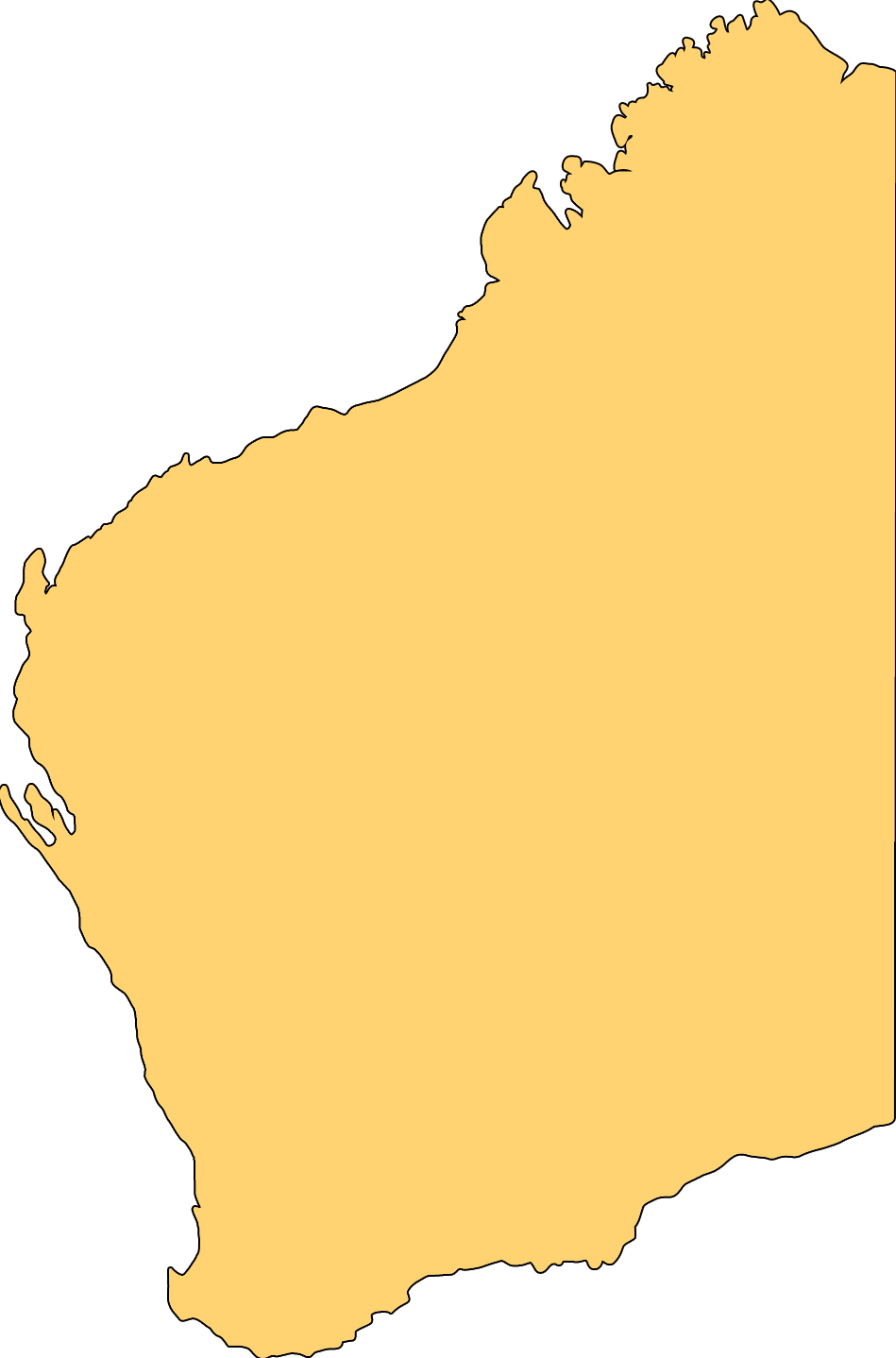 Blank Map Of Australia - ClipArt Best