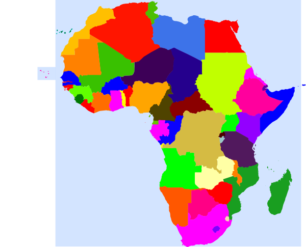 Africa clip art Free Vector