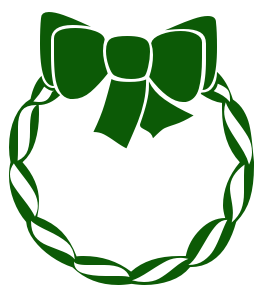 Free Christmas Wreath Clipart - Public Domain Christmas clip art ...
