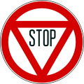 Stop sign