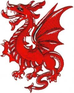 Dragons - Chinese Fire Breathing Red Mystical Dragon ...