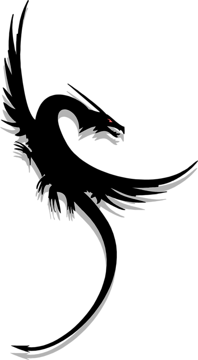 Free Stock Photos | Illustration Of A Black Dragon | # 7072 ...