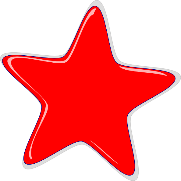 Red Star Crystalgraphic Foil Balloon That Glistens And Shines ...
