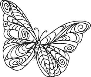 Best Photos of Butterfly Patterns To Trace - Free Butterfly ...