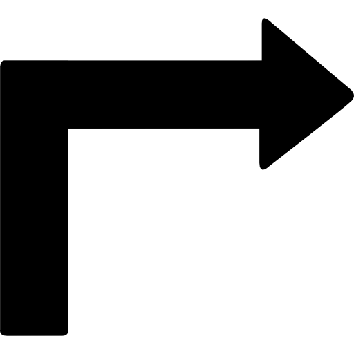 Turn right arrow - Free arrows icons