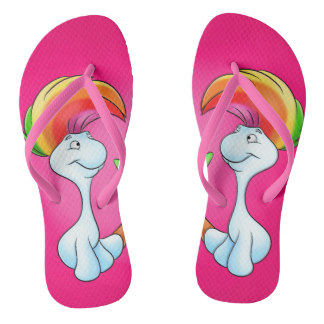Cartoon Flip Flops | Zazzle