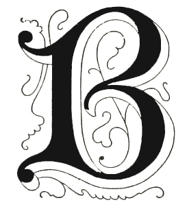 Fancy Letter B Images | Free Vintage Art