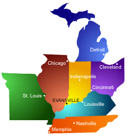 Map Of The Midwest - ClipArt Best