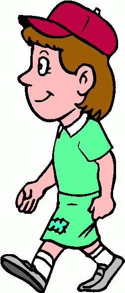 Walking images clip art
