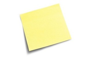 Yellow Post It Png Clipart - Free to use Clip Art Resource