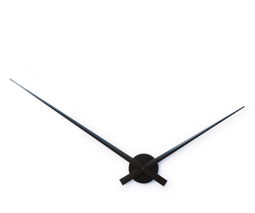 Large clock hands wall clock without numbers westminster