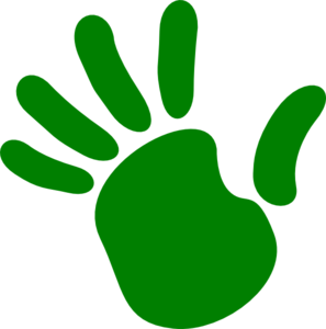 Clipart left hand