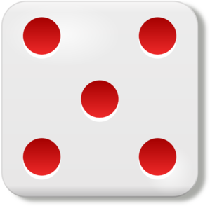 Dice Number 5 - ClipArt Best