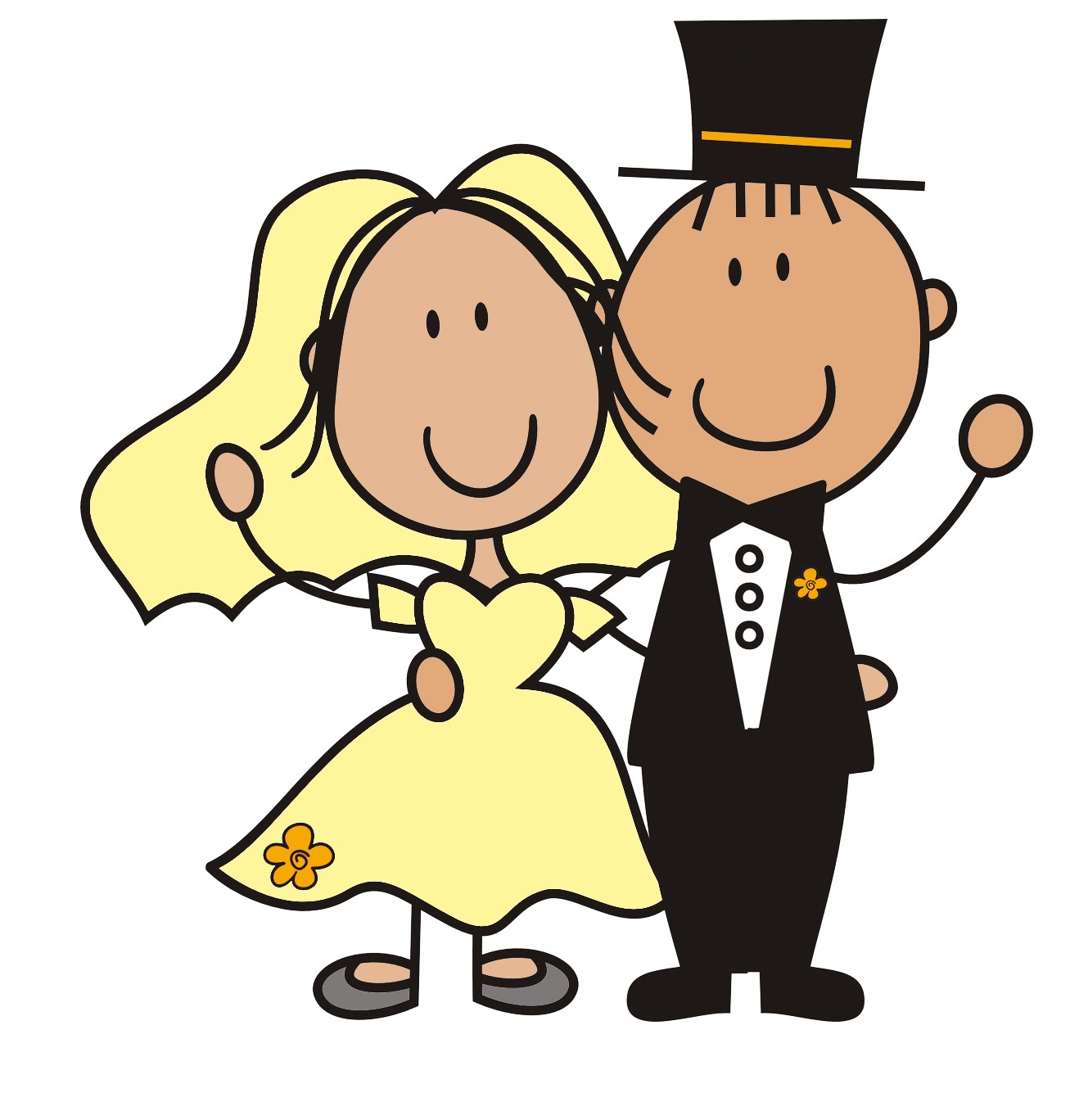 Cartoon Wedding Images