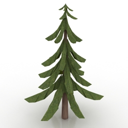 3D Gardening | Fir-tree stefano galli N250612 - 3D model (*.gsm+ ...