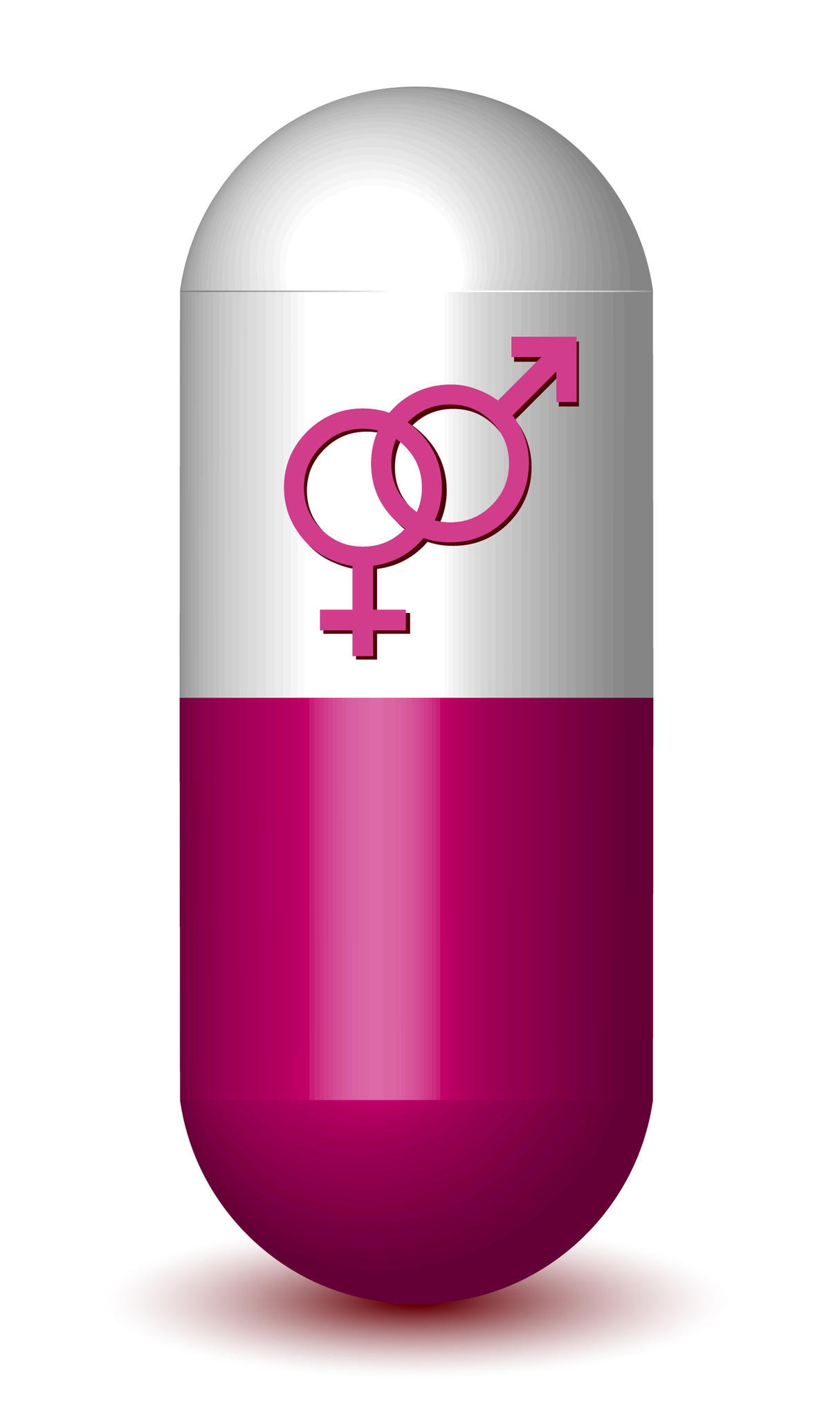 Pill with Interlocked Gender Sign - The Observation Deck