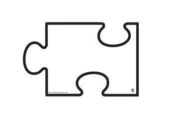 Blank Puzzle Piece Template - ClipArt Best