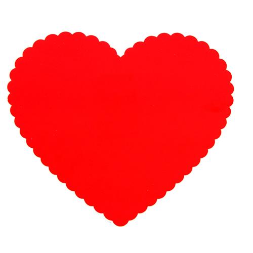 Red Heart Shape Foam Board | Display Boards from Elmer's