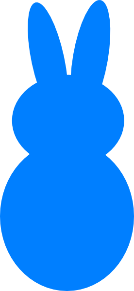Peeps Blue Clipart