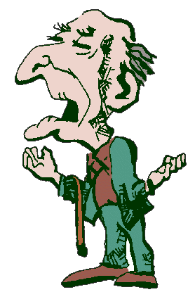 Old People Cartoons Clipart