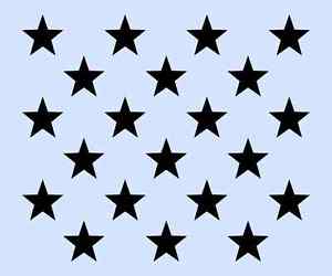 1.5&amp;#034; STAR STENCIL STARS STENCILS TEMPLATE TEMPLATES ...