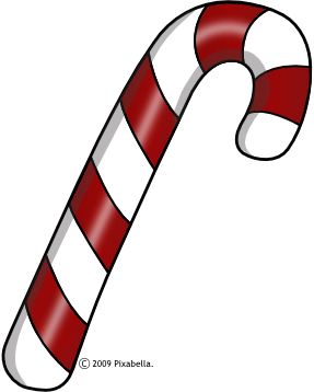 Candy cane cane clipart free clipart images - Clipartix