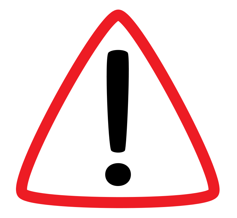 Exclamation point clipart free