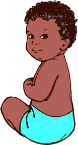 Black Baby Clip Art - ClipArt Best
