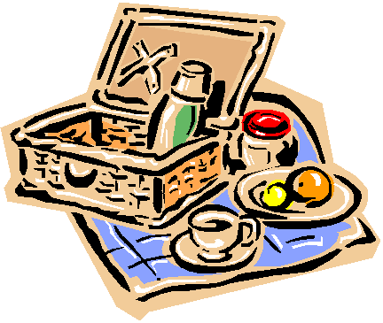 Picnic Basket Clip Art Empty Basket