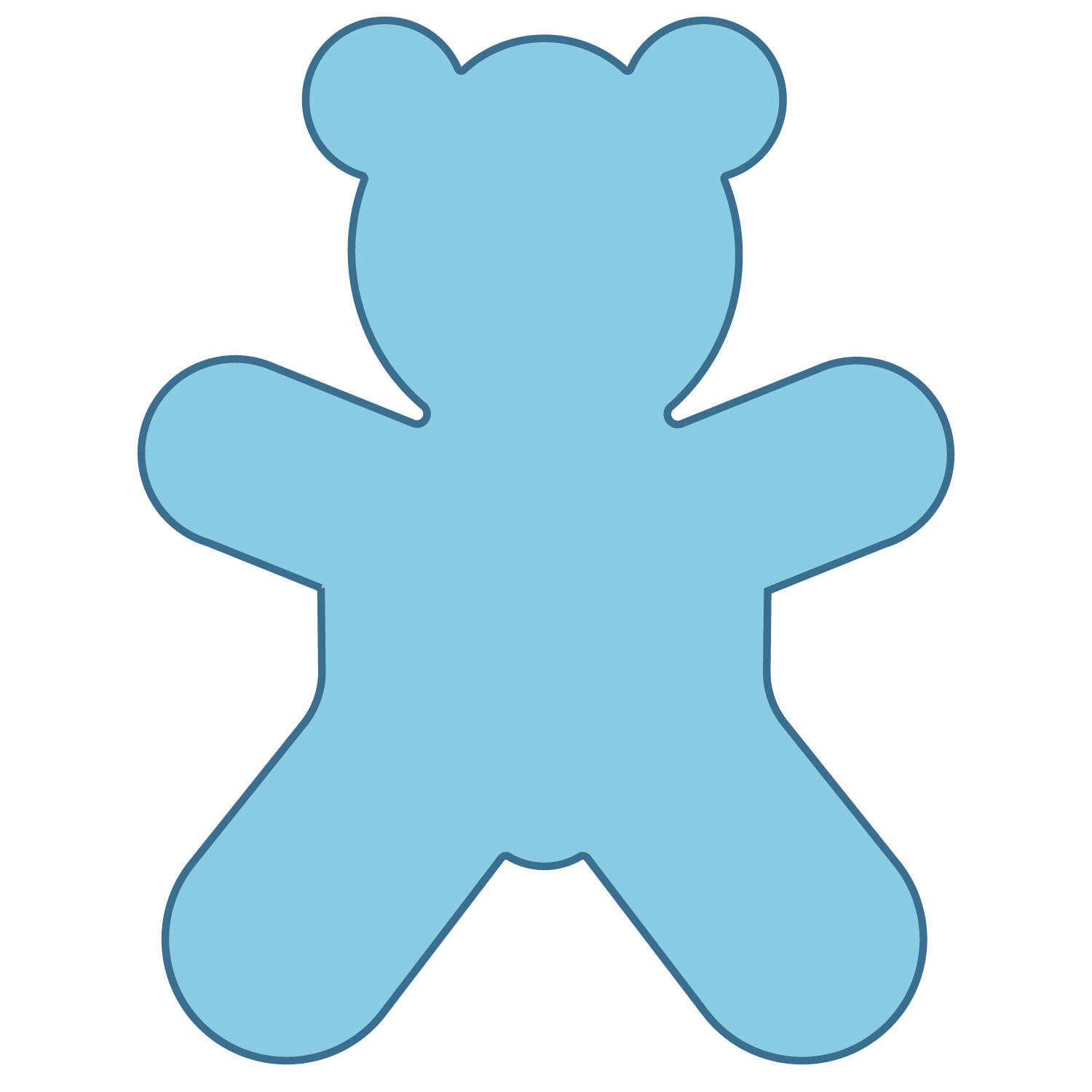 Bear Shape - ClipArt Best