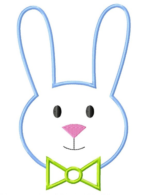 Easter Bunny Outline Photo Album - Jefney