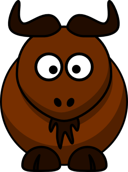 Bison Clip Art Vector Online Royalty Free & Public Domain Clipart ...