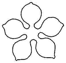 Flower stencils, Simple designs and Stencils