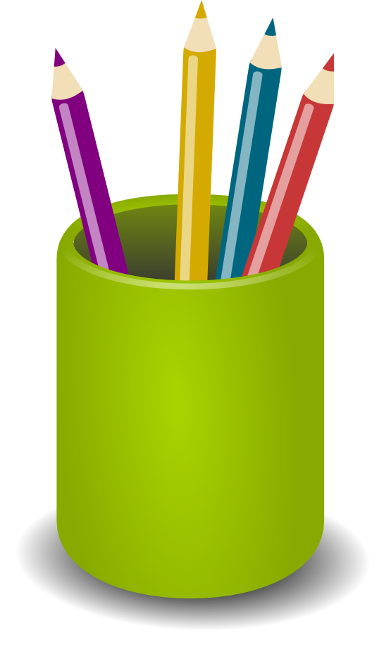 Pens and pencils clipart