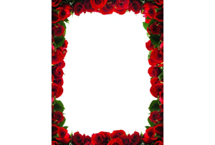 Design-Red Roses Border - Free Clipart Images